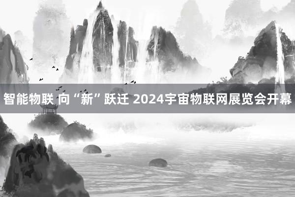 智能物联 向“新”跃迁 2024宇宙物联网展览会开幕