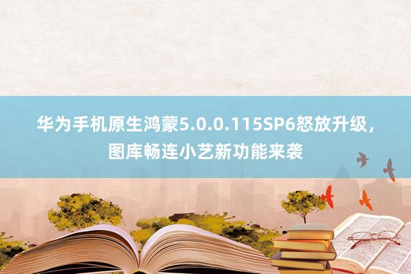 华为手机原生鸿蒙5.0.0.115SP6怒放升级，图库畅连小艺新功能来袭