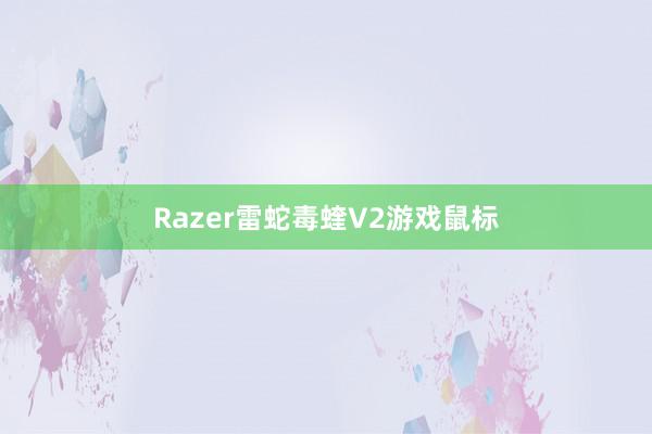 Razer雷蛇毒蝰V2游戏鼠标