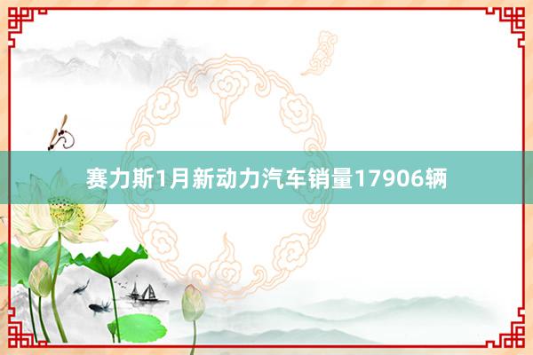 赛力斯1月新动力汽车销量17906辆